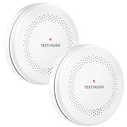 2 Pack Smoke and Carbon Monoxide Alarms, HATHEPHS