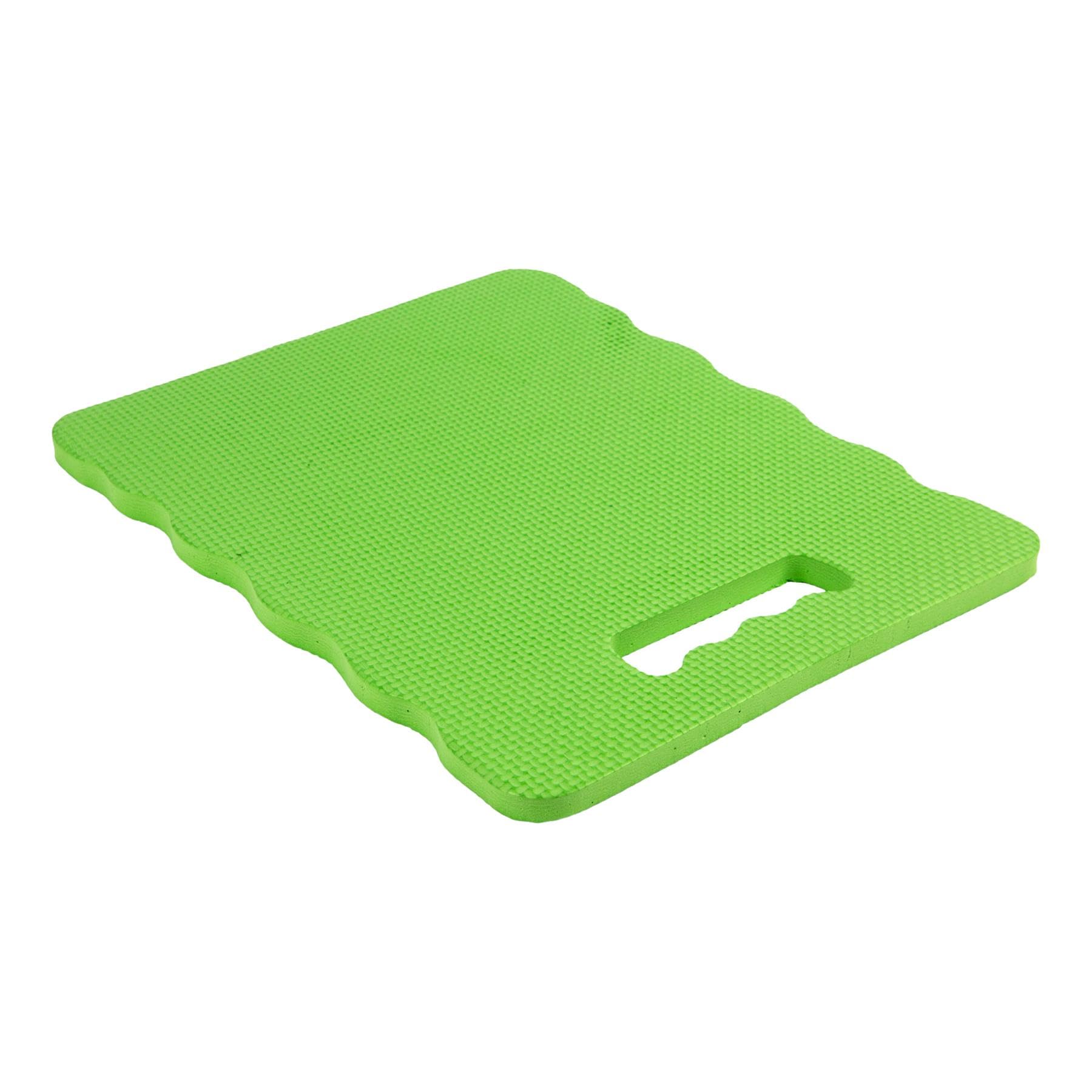 Green Blade 1x Green 37cm x 30cm Kneeling Pad - Soft Foam Padded Thick Cushion Outdoor Garden Gardening Weeding Knee Kneeler Mat