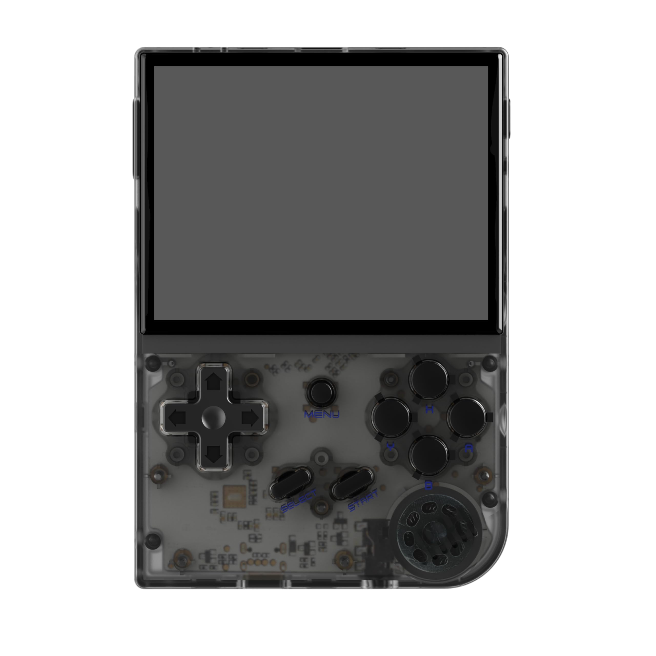 RG35XX 2024 Retro Handheld Game Console Linux System HD and TV Output 3.5 Inch IPS Screen 64G TF Card 5500+ Classic Games 2600mAh Battery (RG35XX-Black)