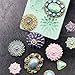 KALAIEN 3D Brooch Cake Jewelry Gemstone Cupcake Decorating Mold Chocolate Mould