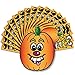 Create A Pumpkin Stickers - 15 Full Size Pumpkin Face Craft Sticker Sheet Halloween Crafts for Kids