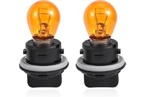 2pcs 92166-3K000 Front Turn Signal Lamp Socket with 2pcs Bulb, Plug & Play Headlight Turn Signal Holder & Bulbs Replacement A