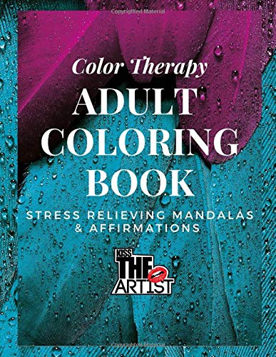 Color Therapy Adult Coloring Book: Stress Relieving Mandalas ...
