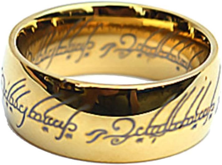 RI1210028 Titanium Steel Non-Mainstream Constellation Plating Men's Ring
