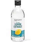 Amazon Grocery, Pure Lemon Extract, 16 Fl Oz (Previously Happy Belly, Packaging May Vary)