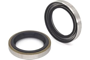 GLUCKMARINE GlückMarine 330137 2 Pcs Oil Seals for Johnson Evinrude OMC Outboard Engines and Stern Drives replace 0330137 313398 0313398 Sierra 18-2001 GLM 86030