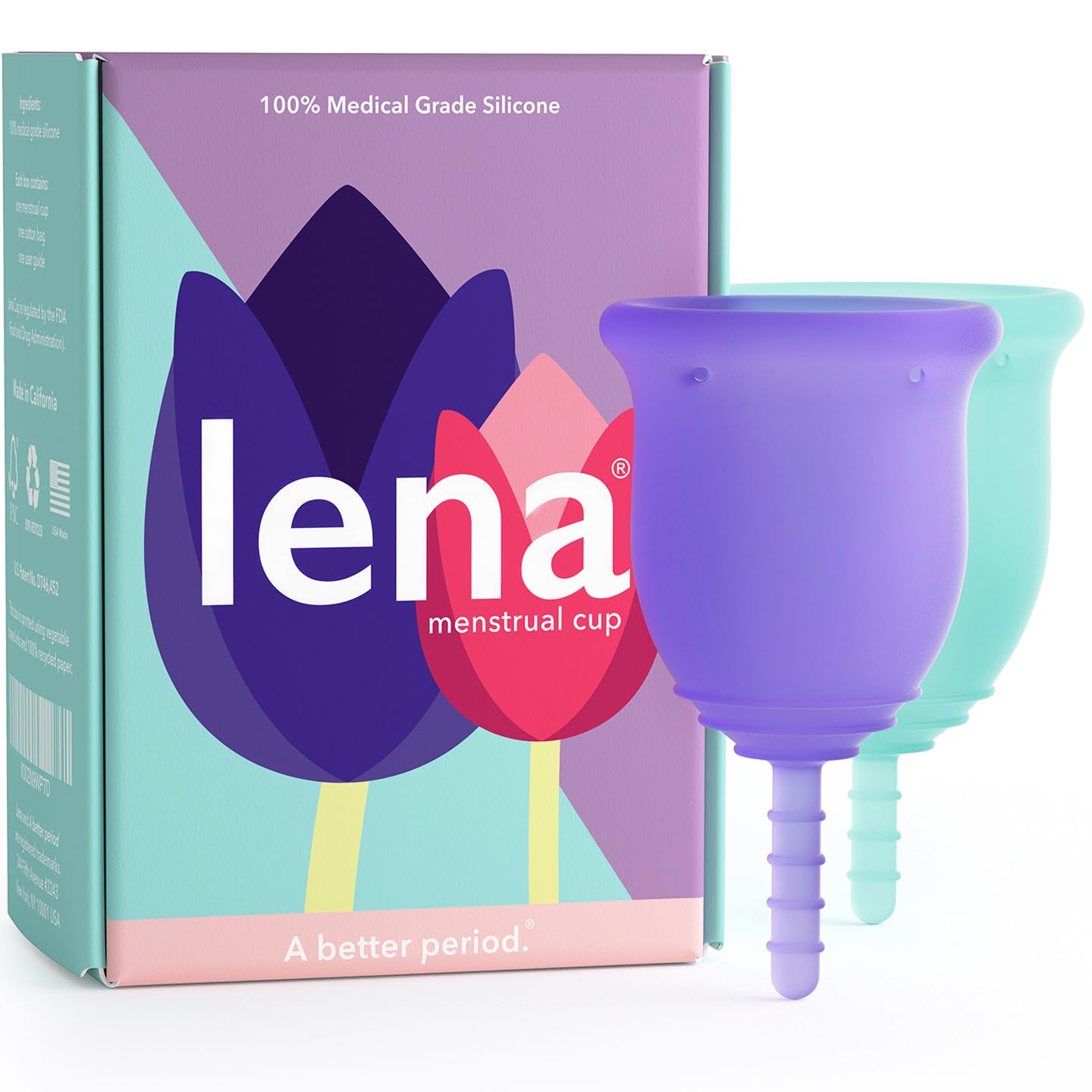 Lena Menstrual Cups, Reusable Period