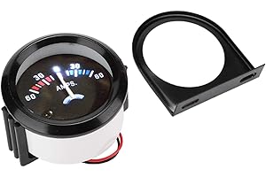 amperemeter analog dc 60-0-60 amp + auto gauge DC 12V Ammeter Guage, 2 inch 52mm Car Voltmeter 60-0-60A AMP Gauge Volt Meter 