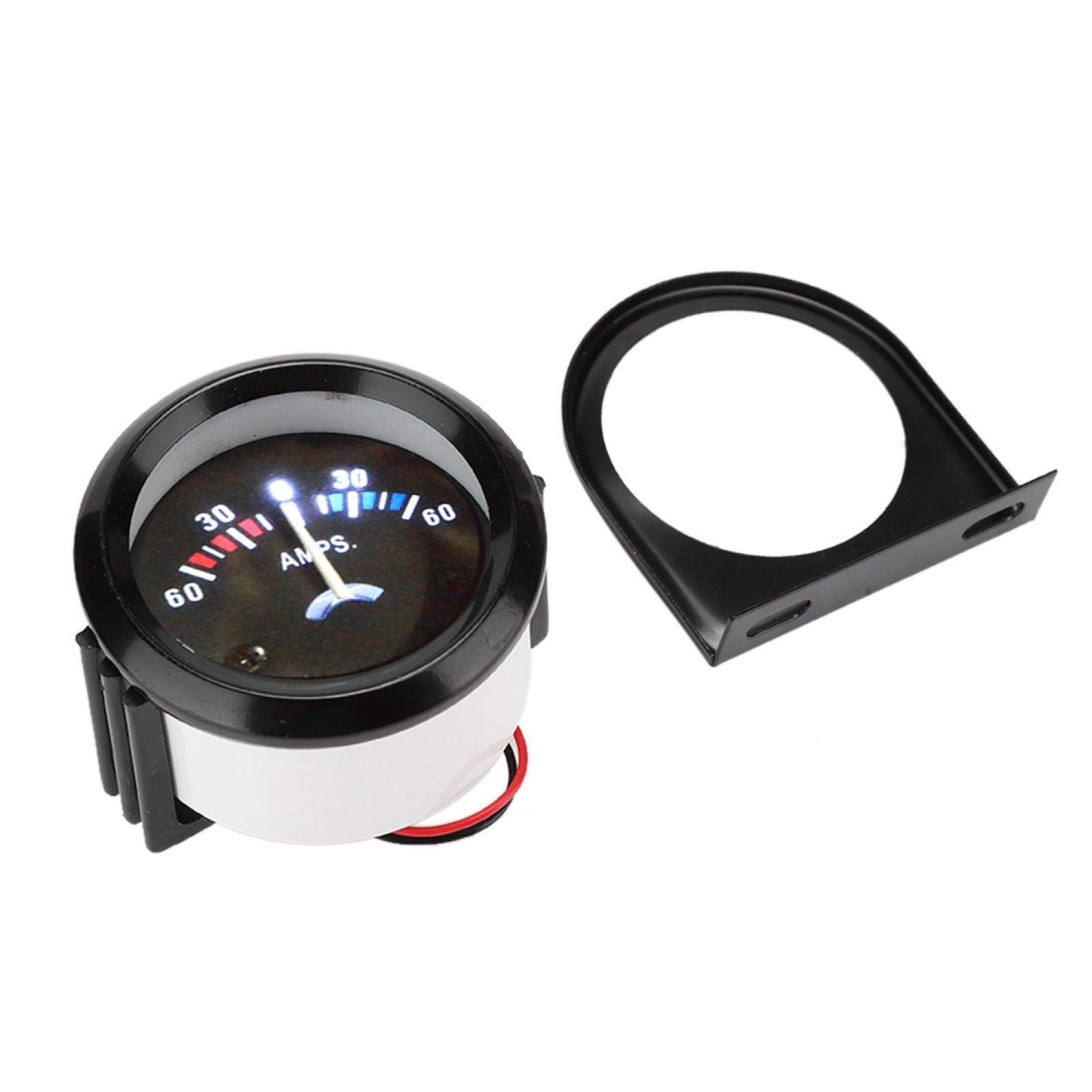 Ammeter Voltmeter, 12V 2 inch 52mm Car 60-0-60A AMP Ammeter Voltmeter Gauge Volt Meter amperemeter 12v analog ammeter