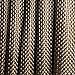 SHACOS 4 PCS Wedge Placemats for Round Tables Heat Resistant Table Mats Placemats Washable (4, Black White Gold)