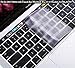 DHZ Ultra Thin Transparent Keyboard Cover Skin for MacBook Pro with Touch Bar Version 2018/2017 / 2016 (Only Fit Model:A1706, A1707, A1989, A1990) Waterproof Dust-Proof Clear TPU