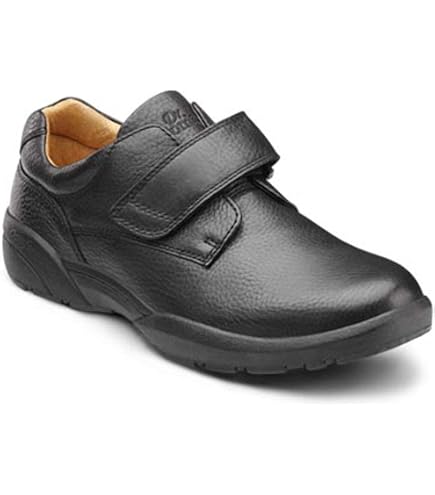 NEW Dr. Comfort® Mike Black & Brown Leather Therapeutic Comfort Shoe Sz 9W Amazon.com | Dr. Comfort Mike Men main image 3