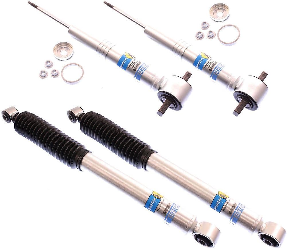 3. BILSTEIN FRONT & REAR SHOCKS FOR 07-14 CHEVY AVALANCHE SUBURBAN TAHOE YUKON & XL 1500 WITH A 0