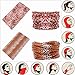 VANCROWN Headwear Head Wrap Sport Headband Sweatband 220 Patterns 12 in 1 Magic Scarf 12PCS & 6PCS 12 in 1 (12PCS.Animal Print)