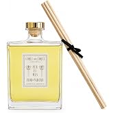 COQUI COQUI Flor de Naranjo Reed Diffuser, Orange Blossom Home Fragrance | Long-Lasting, Natural Bamboo Reeds With a Floral, Citrus, Bright, Fresh and Inviting Scent for Home, Office and Living Spaces
