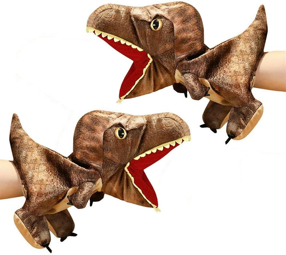 Interesting Plush Dinosaur Hand Puppet, Tyrannosaurus Rex Hand Puppet