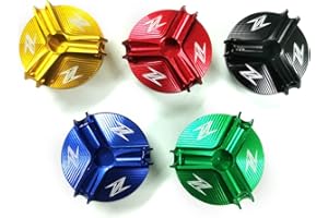 ZXXM Engine Oil Filler Plug Fill Cap Plug Screw Compatible With Kawasaki Z400 2019 Z650 2017-2019 Z800 2013-2016 Z900 2017-2019 Z900RS 2018-2019 Z900RS Cafe 2018-2019 Z1000 2010-2019 (Green)