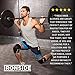 Knee Sleeves (Sold as a set of 2) 7mm Thick Compression Knee Brace Support for Weightlifting, Powerlifting, Squats & CrossFit Training Fitness for Women and Men, Black (Medium)