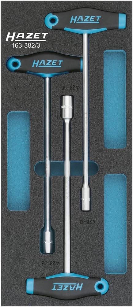 Hazet 6-Point Socket Spanner Set 382/3, Colour, Size