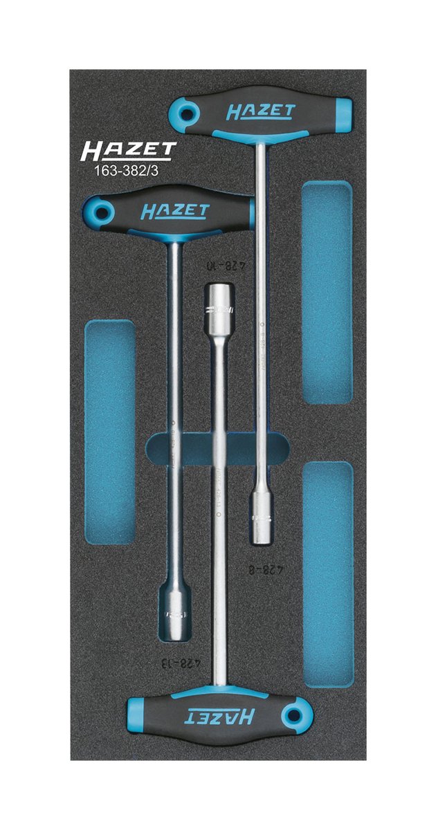 Hazet 6-Point Socket Spanner Set 382/3
