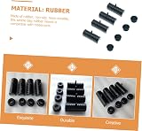 Gatuida Rubber Saddlebag Mount Cushion Black Shock Absorption Easy Install view 4