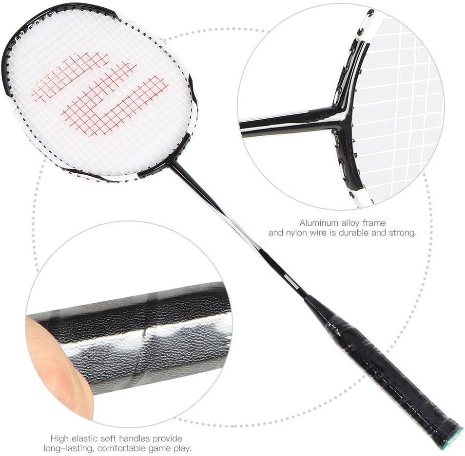 VGEBY1 Badminton Racket Carbon Aluminum Badminton Racket for Badminton