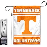 Tennessee Volunteers Garden Banner Flag with Flag Pole Stand Set