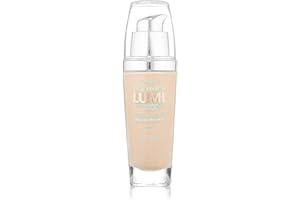 L'Oreal Paris True Match Lumi Healthy Luminous Makeup, N1-2 Soft Ivory Classic Ivory , 1 fl; oz.