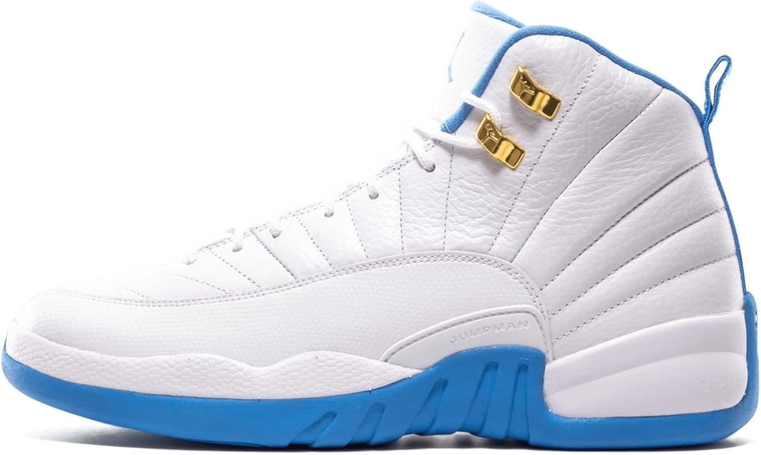 blue and white jordan retro 12