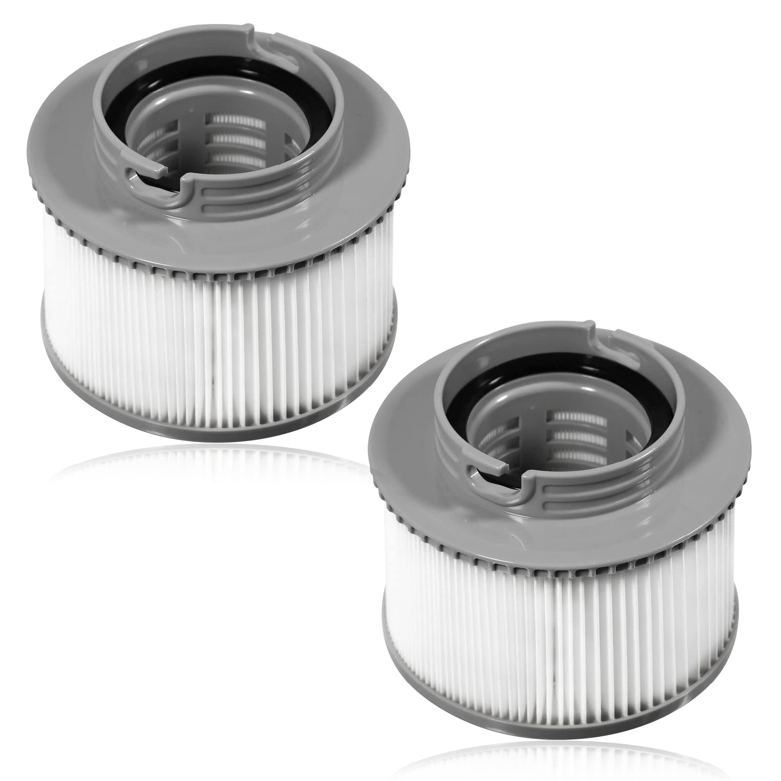 SPARES2GO Filter Cartridge for MSpa Exotic Tuscany Alpine Nest Silver Cloud Tekapo Aurora Hot Tub (Pack of 2)