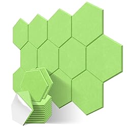JBER Hexagon Acoustic Panels Beveled Edge Sound