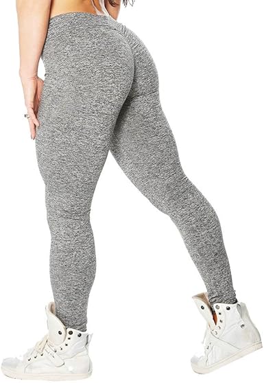 Pantalones Yoga Mujeres Mallas Deportivas Mujer Color Sólido ...