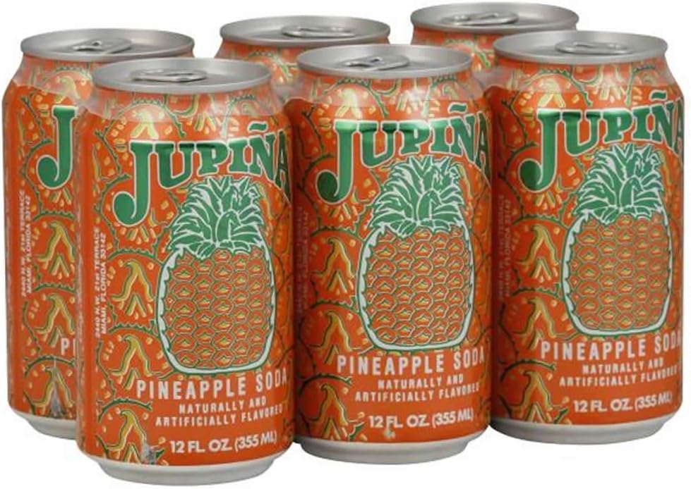 Jupina Pineapple Soda 12 oz. (24 Cans)