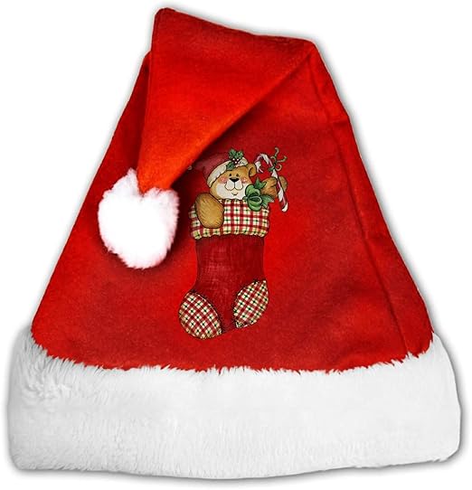 Amazon Co Jp メリークリスマスのアイコン クリスマスオーナメントサンタ帽子子供女性男性男性男の子女の子キャップクリスマスパーティー用小道具 服 ファッション小物