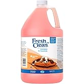 PetAg Fresh ’n Clean Scented Creme Rinse, Classic Fresh Scent (15:1 Concentrate) - 1 Gallon - Conditions Coat and Moisturizes Skin with Vitamin E & Aloe Vera - Soap Free