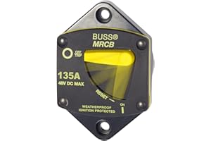 Blue Sea Systems 7047 187-Series Circuit Breaker, Panel Mount, 135A