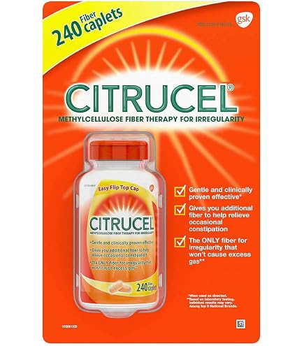 Amazon.com: Citrucel Fiber Therapy for Regularity 500 mg