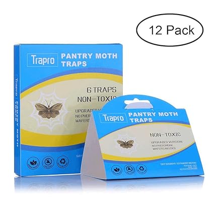 Pantry Moth Traps With Pre Baited Safe Pheromone Attractant Odor