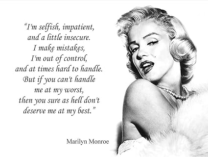 Hasirama Marylin Monroe Citation Feuille De Fer Biere Bar Decoration Vintage Signe Metal Rock Roll Wall Sign Amusant Retro Plaque Art Artisanat Cafe Poster Peinture Amazon Fr Cuisine Maison