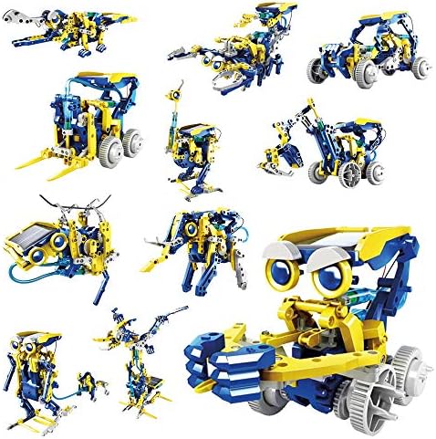 Ally 11種類 ソーラーロボット 太陽光発で動く動物 車両 工作キット 組み立て 自由研究 科学 実験