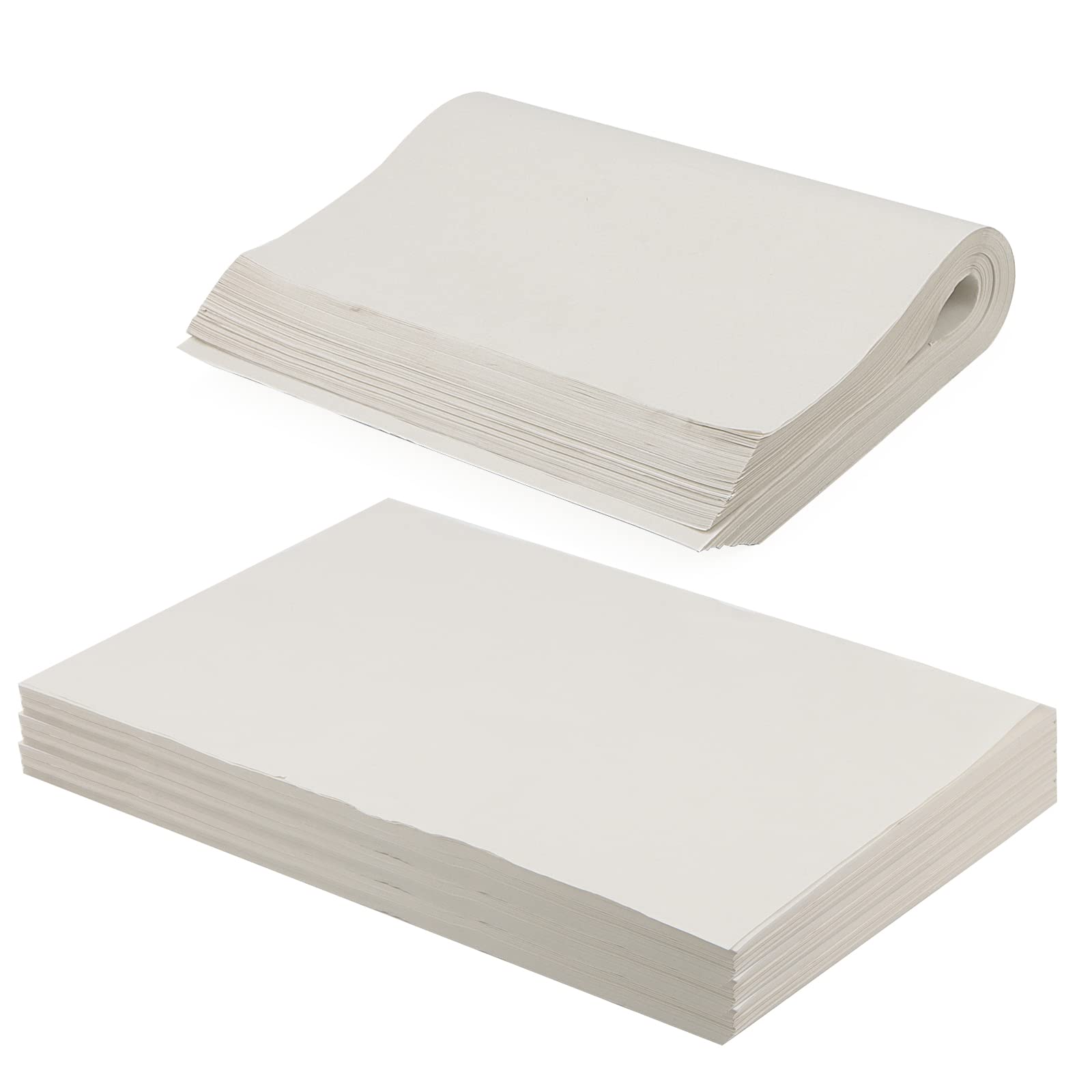 JOIKIT 300 Sheets A3 Newspaper Print Paper, White Newspaper Offcuts Sheets, Packing Paper Sheets for Wrapping, Crafting, Moving, 420 x 297mm(16.5 x 11.7 Inch)