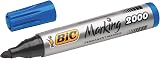 BIC Marking 2000 Permanent Marker Blue Bullet Tip 1.7mm Ref 820914 Pack 12 view 2