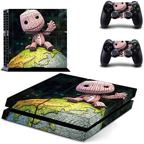 Vanknight Vinyly Cute Character Decal Skin Stickers for PS4 Playstaion 2 Controllers