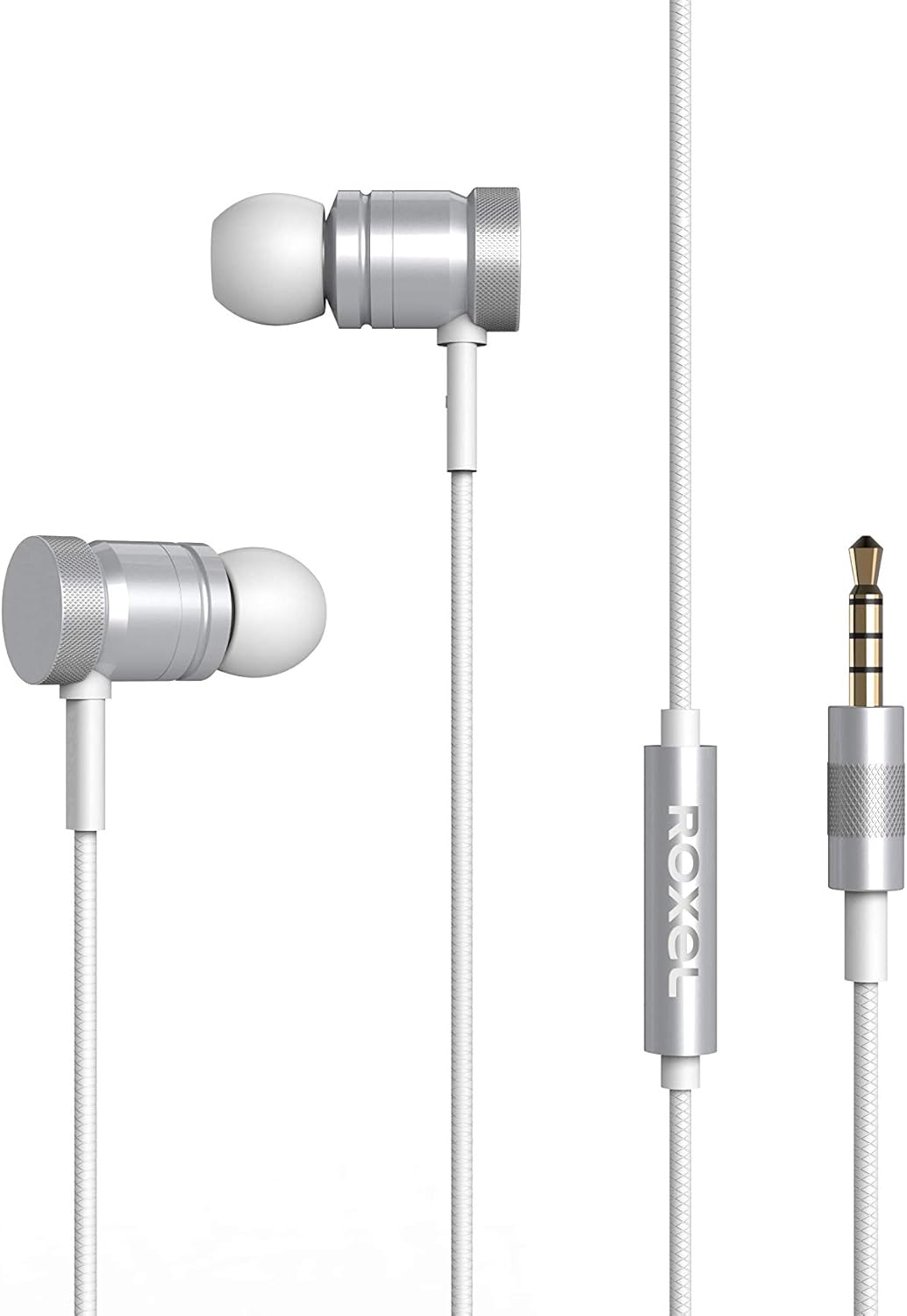 Roxel RX650 High Resolution Noise Isolating Earphone, Deep Bass and Rich Vocals with Built in Microphone