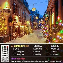 1000 LED Christmas Lights 403FT Color Changing