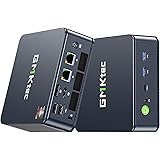 GMKtec Mini PC 5700U, M5 Pro Dual LAN 2.5G Desktop Computer Windows 11 Pro, AMD Ryzen 7 5700U (8C/16T 4.30Ghz), 32G DDR4 RAM 