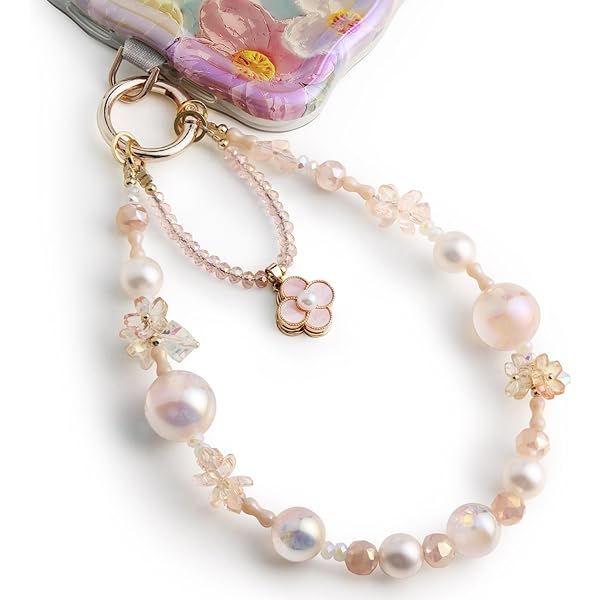ストラップ KAIKAI AND KIKI PEARL PHONE CHARM Takashi-Murakami-x