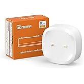 SONOFF SNZB-05P Zigbee Water Leak Sensor Without Detection Cable for Alarm System and Smart Home Automation, Wireless Mini Fl