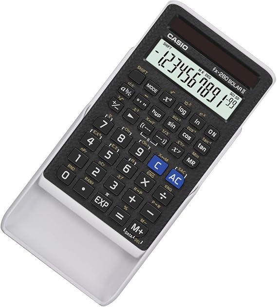 Casio Scientific Calculator Black 3 W X 5 H 5 25 Fx 260 Solarii S Ih Amazon Co Uk Office Products