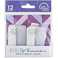 Erin Condren 2" Coil Clip Connectors, Clear (Acc-Coil)